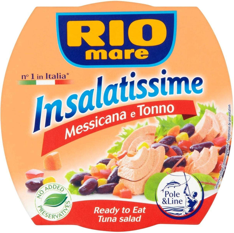Rio Mare Tuna Salad Mexican Style, 160g (Pack of 4)