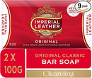 Imperial Leather Bar Soap Original Classic Cleansing Bar, Multipack of  2 x 9 bars, Total 18 bars