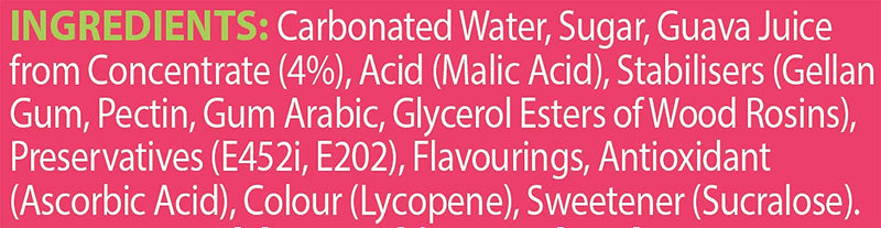 Rubicon Sparkling Guava Juice Drink Pack of 12x500ml