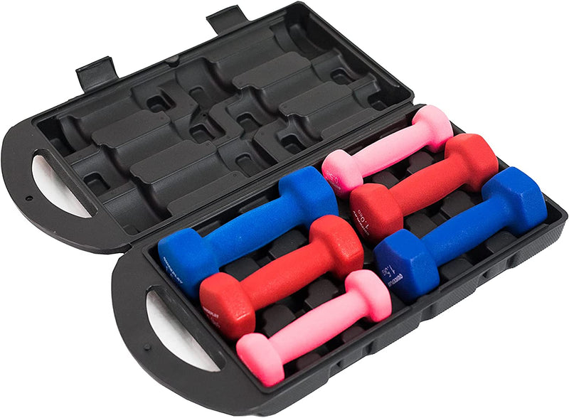 Quickplay Neoprene Dumbbell 6kg Total Set-Home Gym Essential