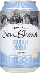 Ben Shaws Cream Soda Soft Drink Pack of 330ml