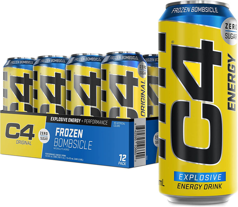 Cellucor C4 Frozen Bombsicle Energy Drink 12 x 500ml