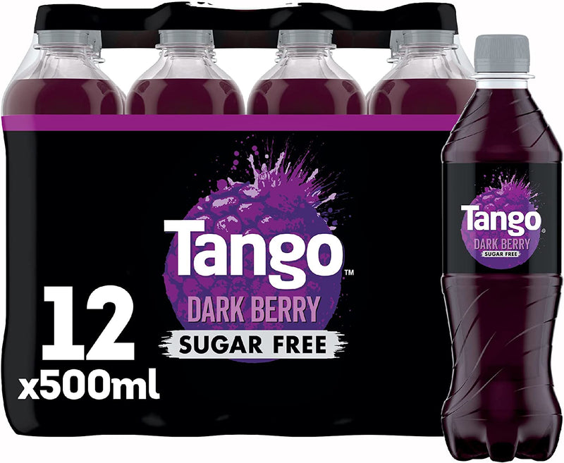 Tango Sugar Free Dark Berry 500 ml x Pack of 12
