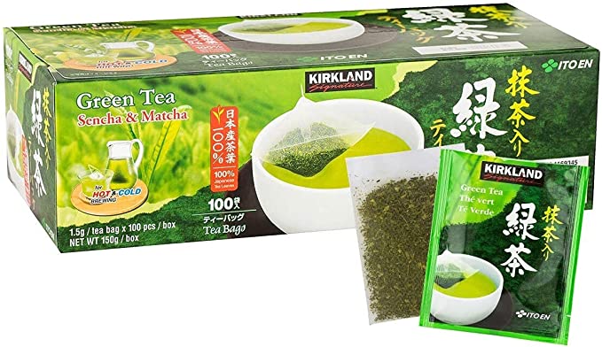 Kirkland Signature Green Tea, Matcha Blend, 100 bags