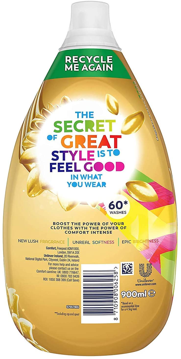 Comfort Intense Luxurious Fabric Concentrated Conditioner Pack of 6