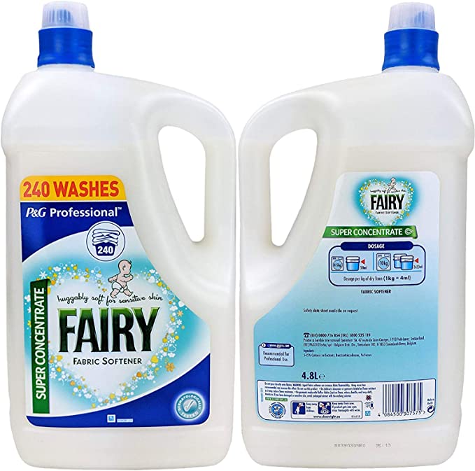 Fairy Fabric softener conditioner super concentrate 240wash x 2pack