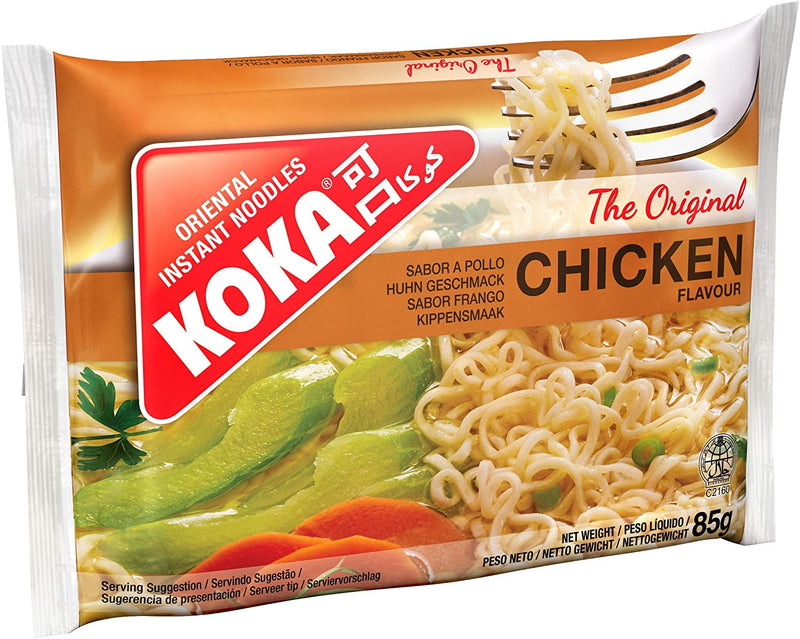 Koka Chicken Flavour Instant Noodles, 85g (Pack Of 30)