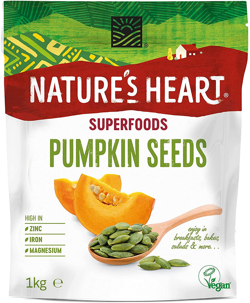 Nature's Heart Pumpkin Seeds, 1kg