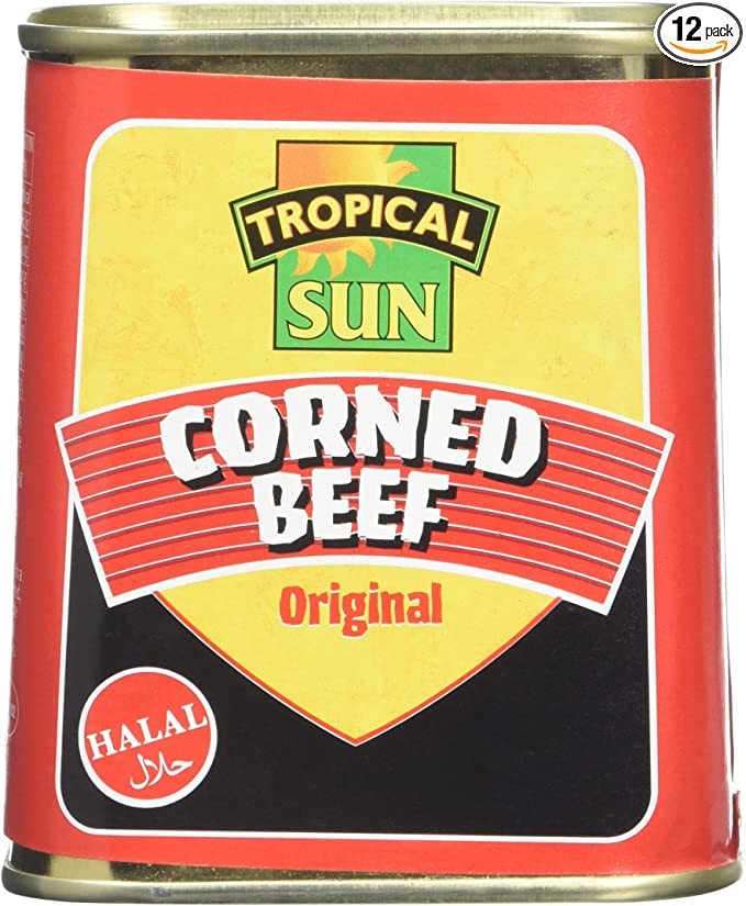 Tropical Sun Halal Corned Beef 340 g (pack of 12)