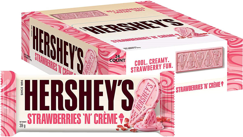 Hershey's Strawberries n Creme - Pack of 24 x 39g
