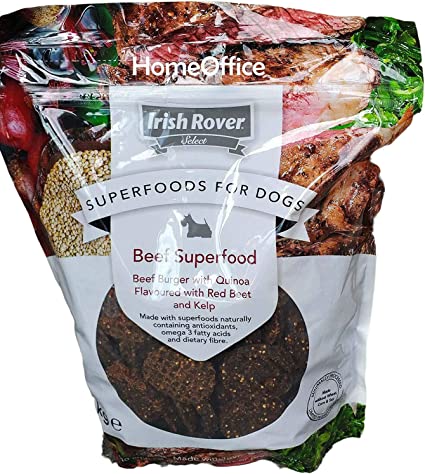 Irish Rover Superfoods BEEF for Dogs Choice of Flavours, black, 1 kg