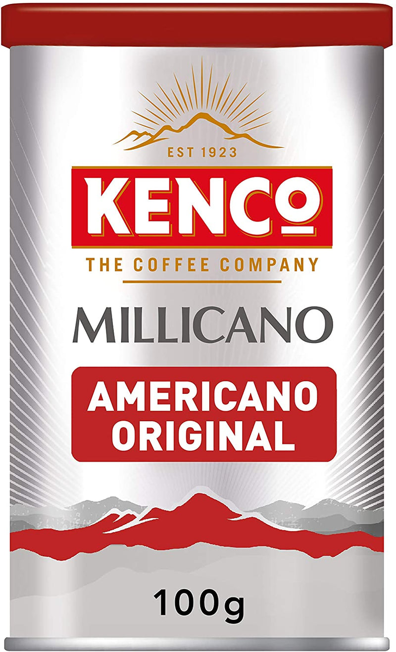 Kenco Millicano Americano Original Instant Coffee 100g x Pack of 6
