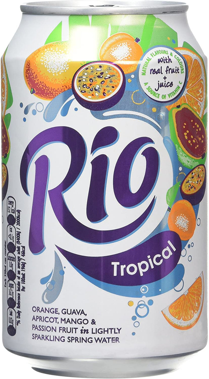 Rio Tropical Fruit Juice Drink 330 ml x 24