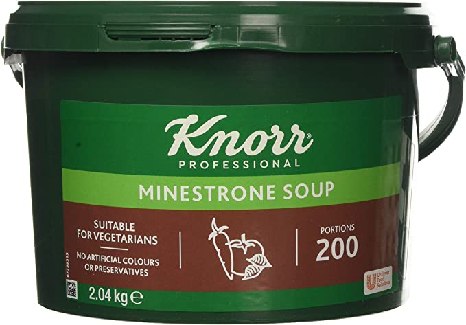 Knorr Professional Minestrone Soup Mix, 200 Portions
