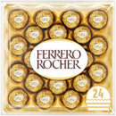 Ferrero Rocher Milk and Hazelnut Chocolate 24 Piece, 300g
