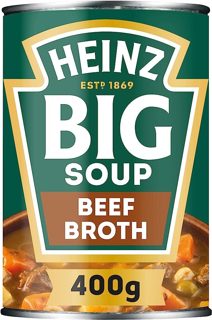Heinz Beef Broth Big Soup, 400 g (Pack of 12)