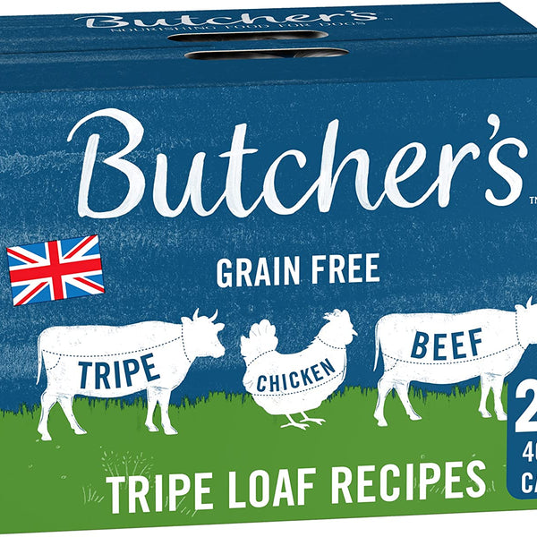 Butcher s Tripe Loaf Dog Food Tins 24 X 400g