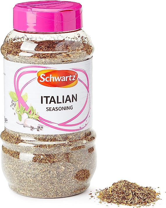 Schwartz Italian Herbs, Italian Seasoning Blend with Basil, Oregano, Rosemary and Thyme, Dried Herbs and Spices for Italian Cooking, Mixed Herbs Great for Fresh Pasta and Pizza Sauce, 0.19 kg