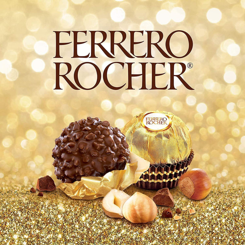 Ferrero Rocher Milk and Hazelnut Chocolate 24 Piece, 300g