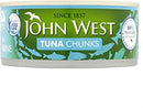 John West Tuna Chunks in Brine Pack of 12x145g