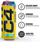 C4 Performance Energy Drinks Cosmic Rainbow Pack of 12X500ml