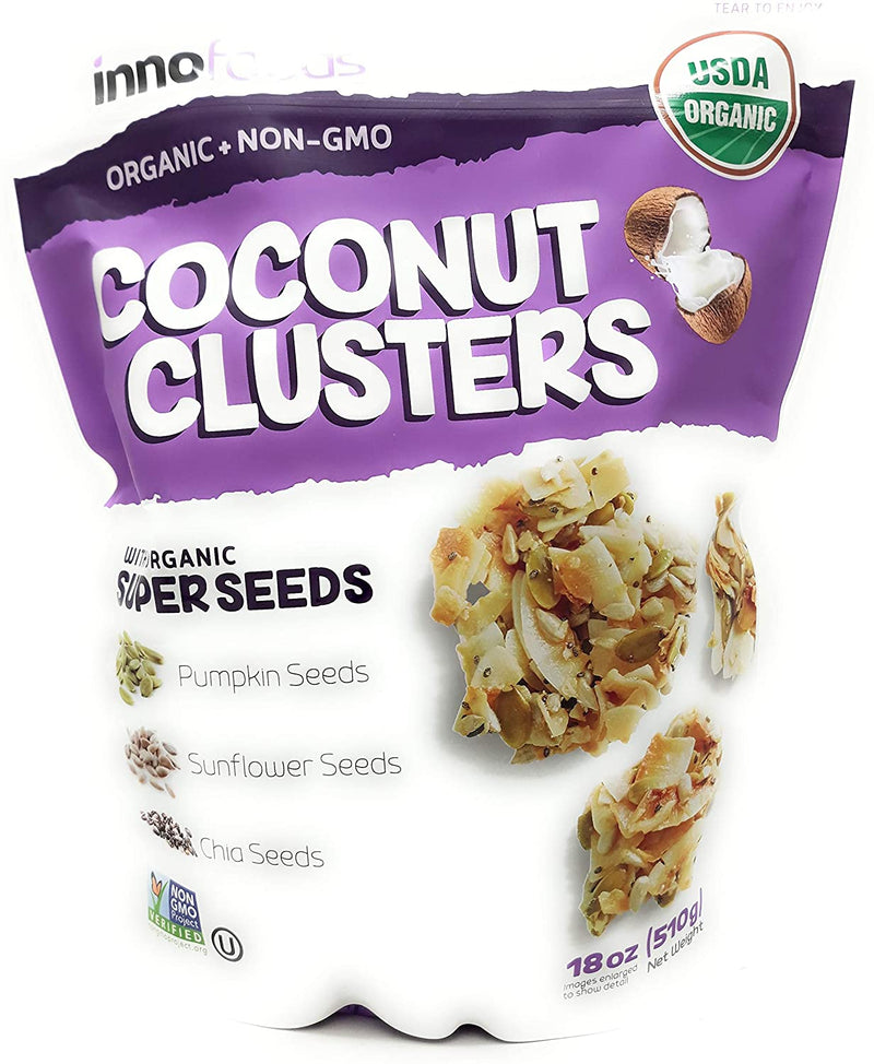 Coconut Clusters with Organic Super Seeds, 500g