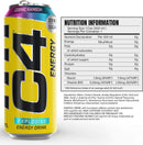 C4 Performance Energy Drinks Cosmic Rainbow Pack of 12X500ml