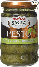 Sacla coriander pesto 1x6x190g