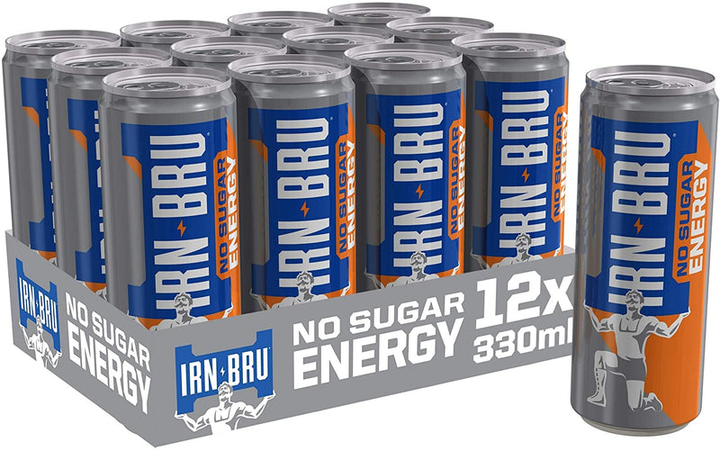 IRN-BRU Energy no Sugar 12X330ml