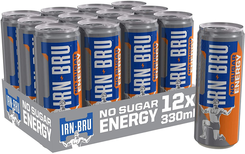 IRN-BRU Energy No Sugar 12X330ml