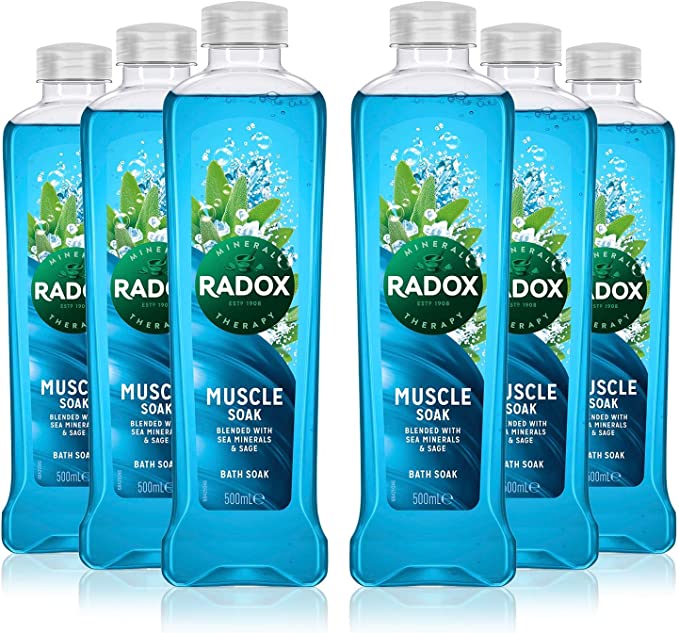 Radox Muscle Soak Bath 6x500 mL