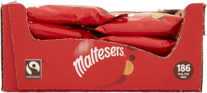 Maltesers Chocolate Standard Bag, 37 g (Pack of 40)