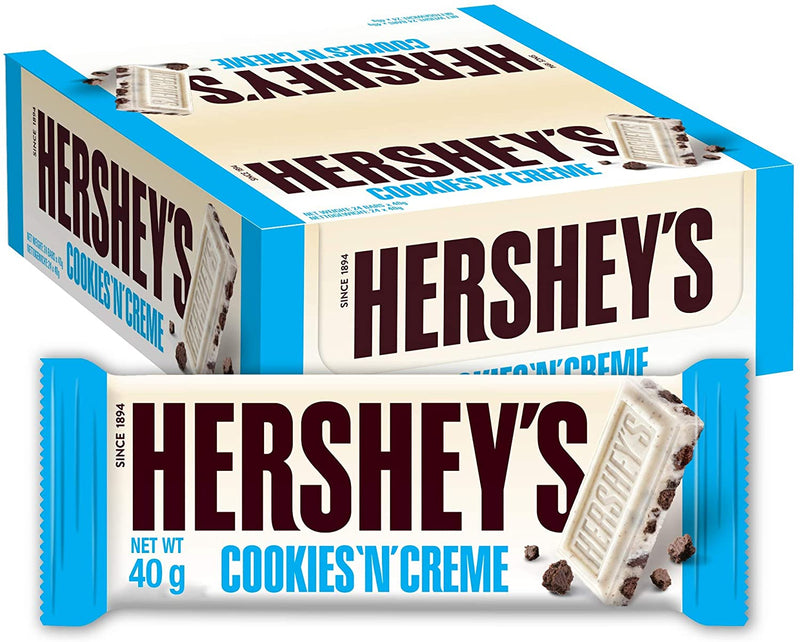Hershey's Cookies 'N' Creme - Pack of 24 x 40g