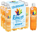 Rubicon Spring Orange Mango Flavoured Sparkling Spring Water Pack of 12x500ml