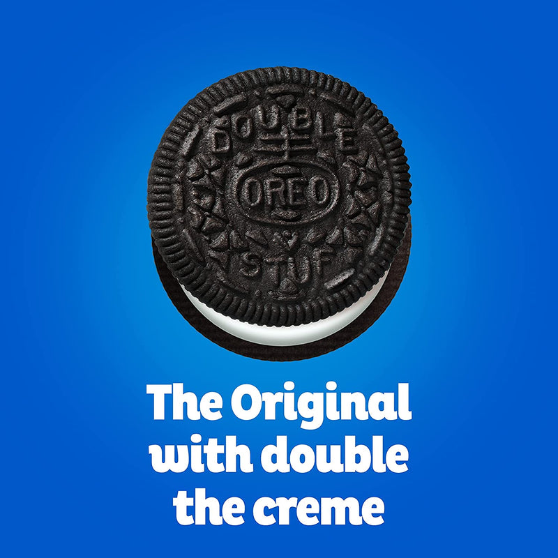 Oreo Sandwich Biscuits Double Stuff Creme, 157 g, Pack of 16