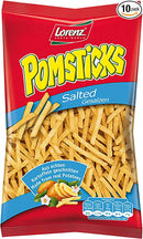 Lorenz Pomstick Salted 85g Pack of 10