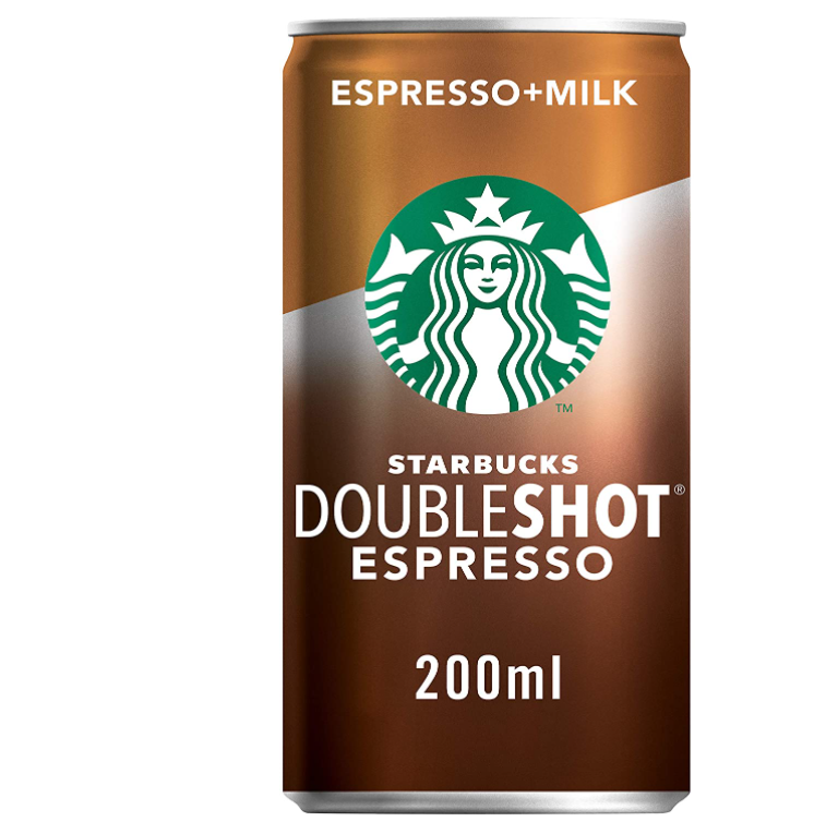 Starbucks Doubleshot Espresso Drinks 200 ml (Pack of 12)