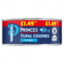 Princes Tuna Chunks in Brine Pack of 12x145g
