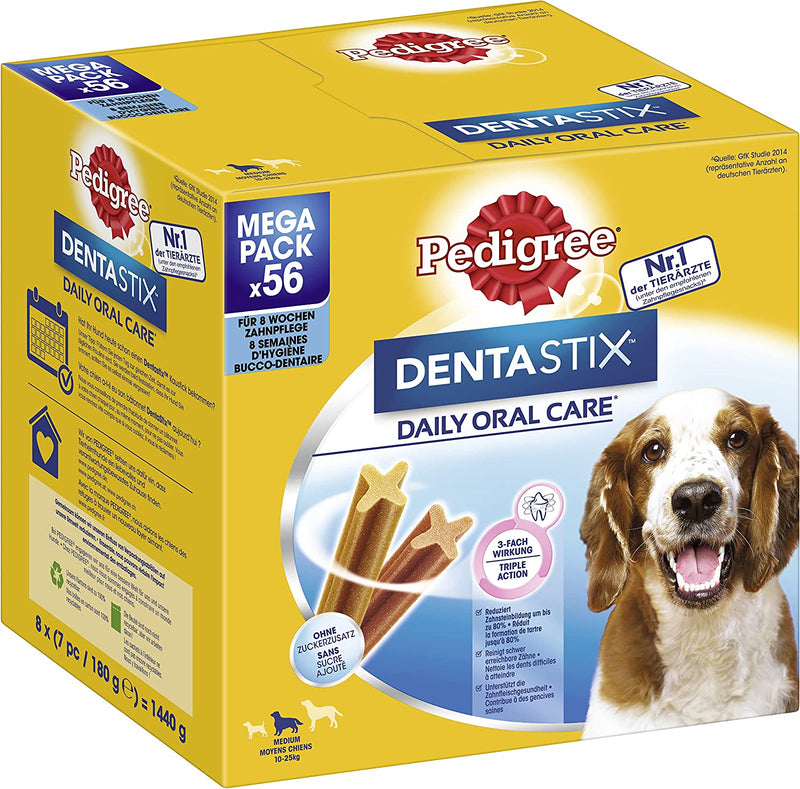 Dentastix Oral Hygiene Daily Use, Pack of 56