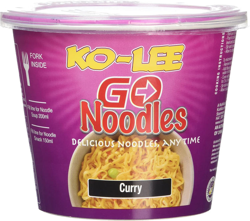 Ko-Lee Go Cup Noodles Curry Flavour 65gm