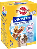 Pedigree Dentastix Medium Dog Dental Chews, Pak of  28 Sticks, 720 g