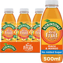 Robinsons - Low Calorie, No Artificials - Peach & Mango - 500ml, 12 Pack