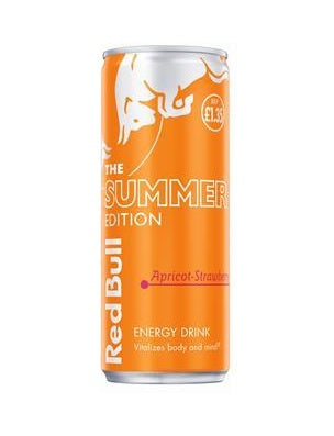 Red Bull The Summer Edition Apricot Strawberry 12x250ml