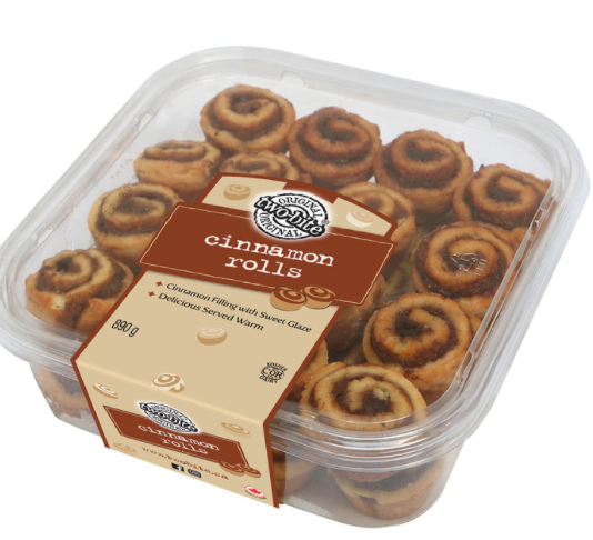 Two Bite Original Cinnamon Rolls - 890g