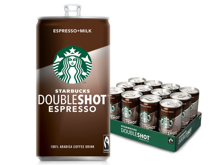 Starbucks Doubleshot Espresso Drinks 200 ml (Pack of 12)
