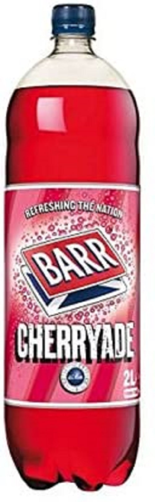 Barr Cherryade Fizzy Drink Soda Bottles - 2 Litre - Pack of 6