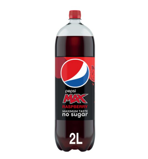 Pepsi Max Raspberry 2 Litres Case of 6