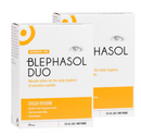 Blephasol Duo Eyelid Hygiene Solution, 2x100ml & 100 Pads