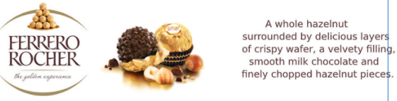 Ferrero Rocher 48 Piece Chocolate, 600g