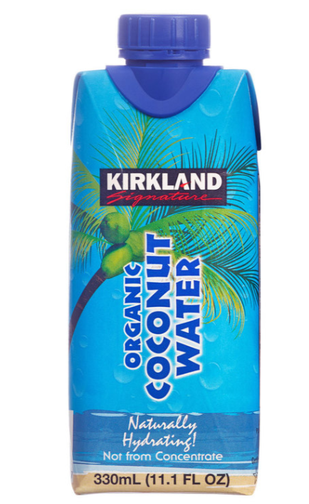 Kirkland Signature Organic Coconut Water, 12 x 330ml